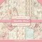 Double-Sided Paper Pad-Shabby Rose, 30.5 x 30.5 (12" x 12"), Multicoloured